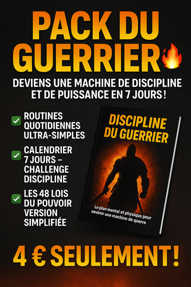 Pack du Guerrier
